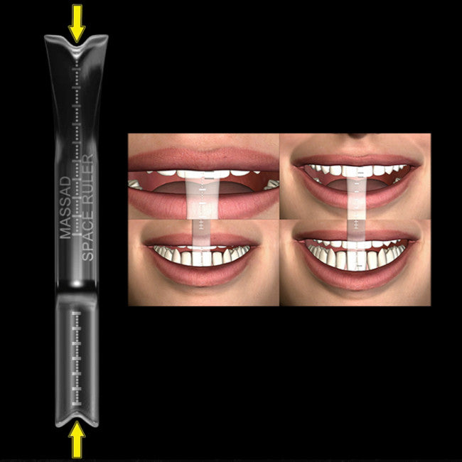 Massad Esthetic Space Ruler (Mesr)/(Pack of 3)