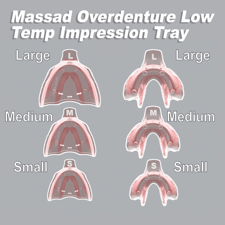 Massad Overdenture Low Temp Impression Tray