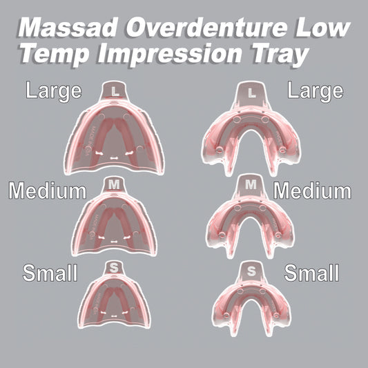 Massad Overdenture Low Temp Impression Tray